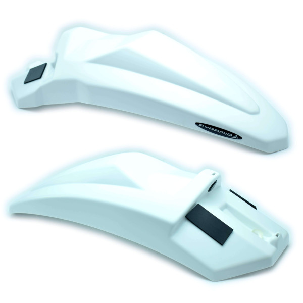Pyramid Plastics Pyramid hugger | gloss white | honda cb 500 f 2013>2018